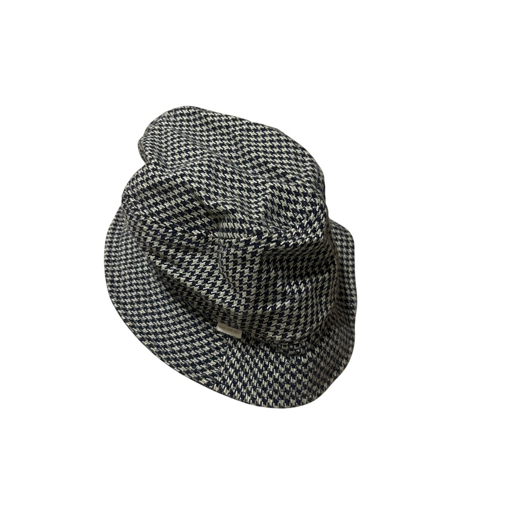 Aime Leon Dore Navy White Houndstooth Bucket Hat Large XL